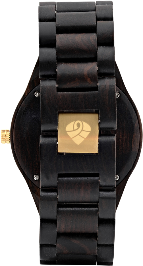 Leafwood, Juglan Nut Gold, Sandalwood Mens Wood Wrist - Fred (1024x1024), Png Download