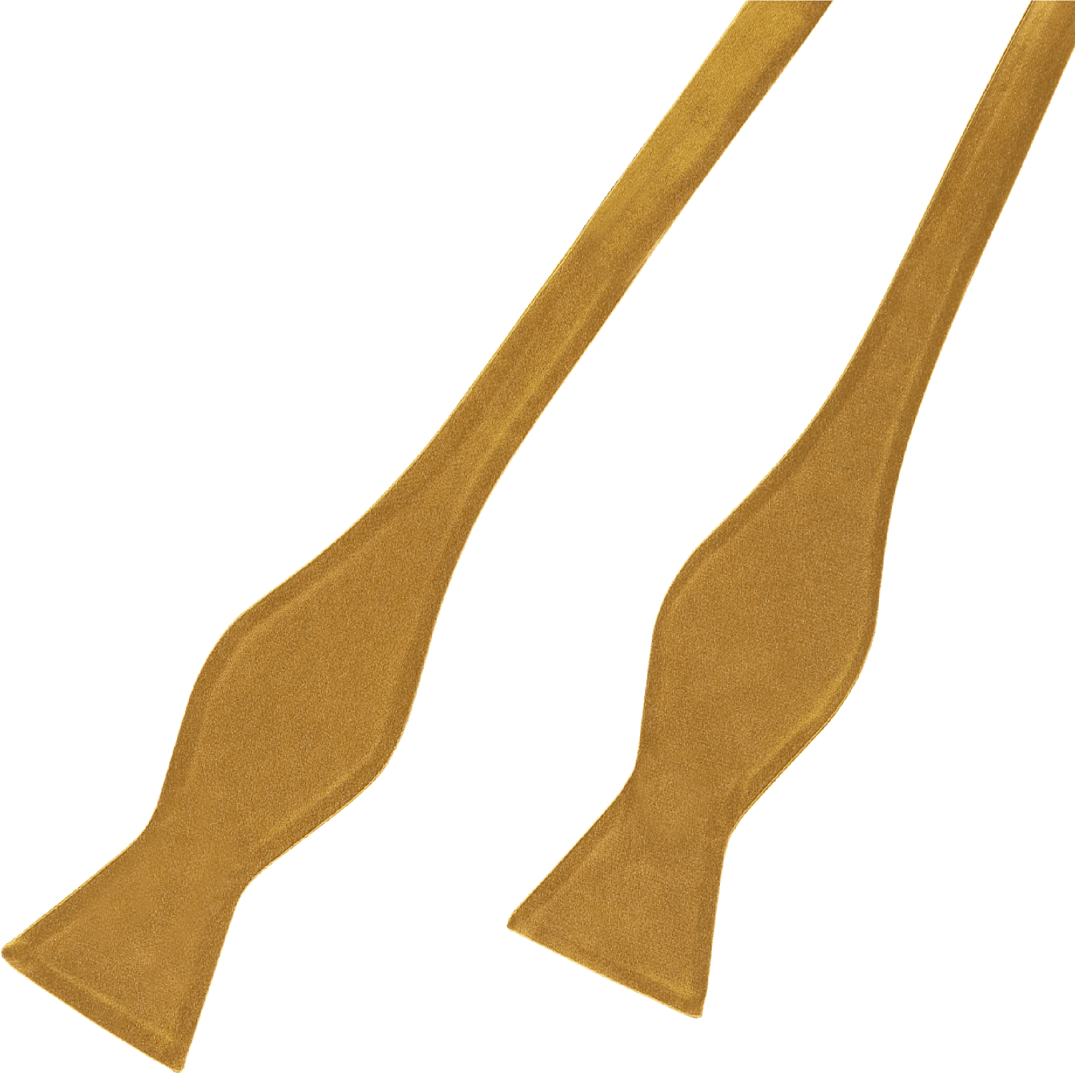 Bow Tie Silk Gold 2 - Wood (2128x2128), Png Download