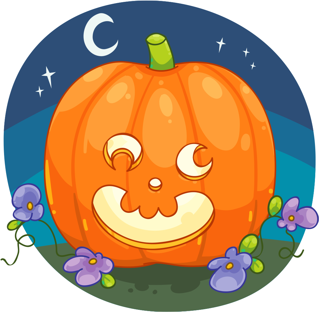 Will O' Wisp - Jack-o'-lantern (1024x1024), Png Download