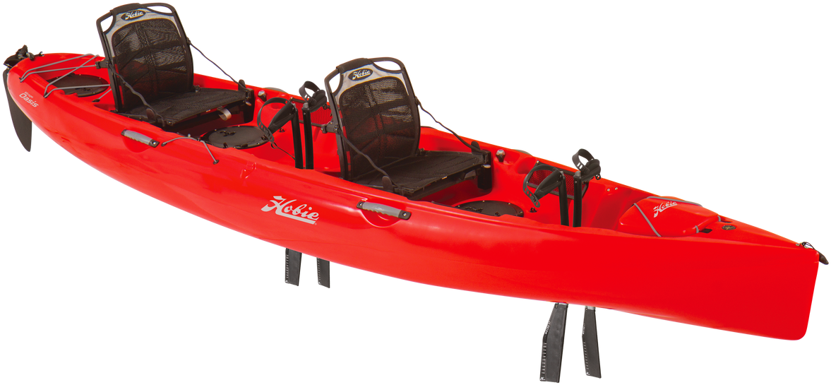 Hobie Mirage Oasis Red - Hobie Mirage Oasis Kayak (1280x675), Png Download