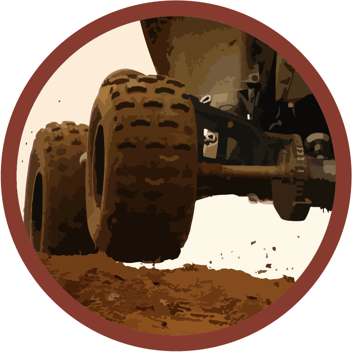 Atv - Machine (692x690), Png Download