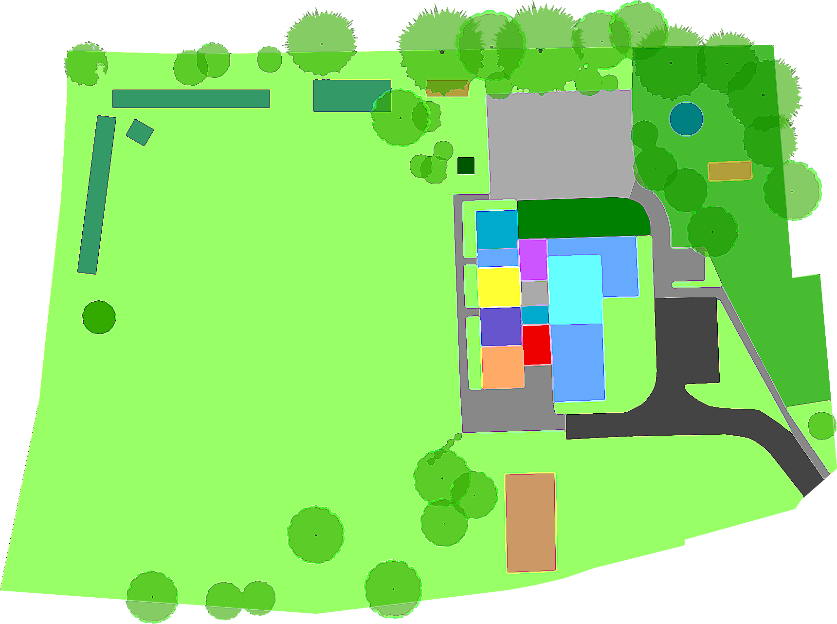 Interactive Map - Grass (1720x1282), Png Download