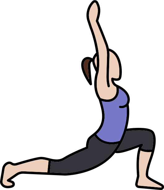 Yoga Clipart Transparent - Exercise (529x612), Png Download