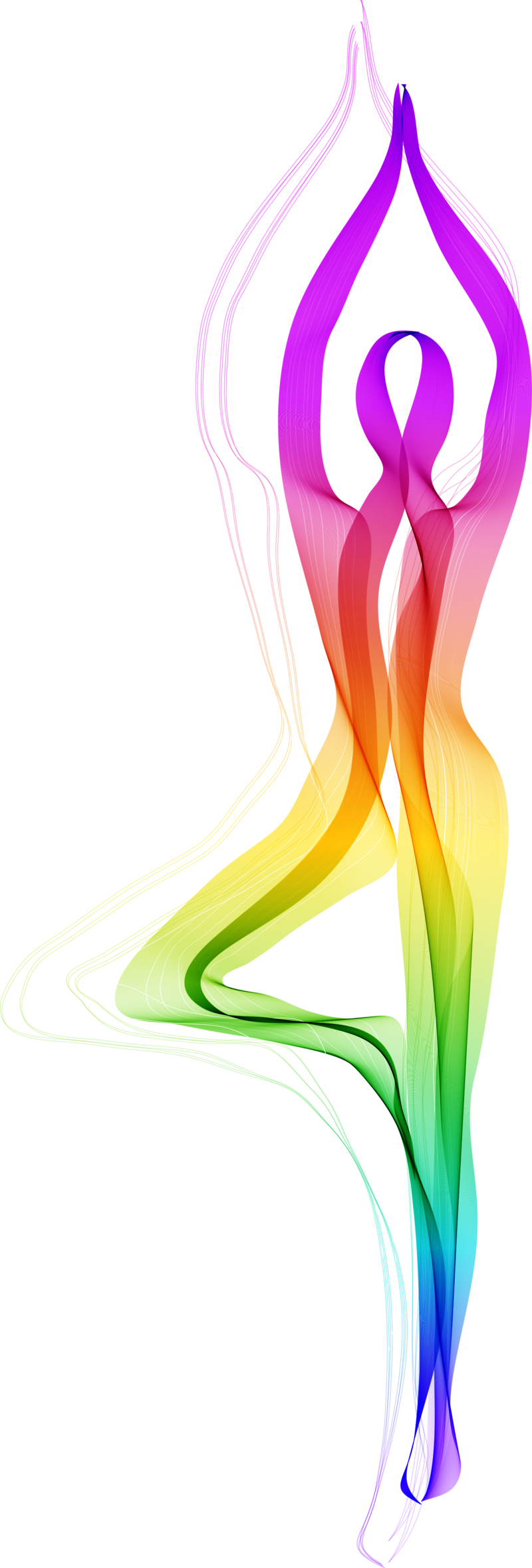 Euclidean Vector Yoga Free Clipart Hd - Vector Yoga (800x2359), Png Download