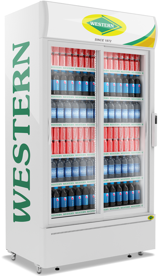 Loading Product1 Product1 Product1 Product1 - Western Visi Cooler Double Door (720x912), Png Download