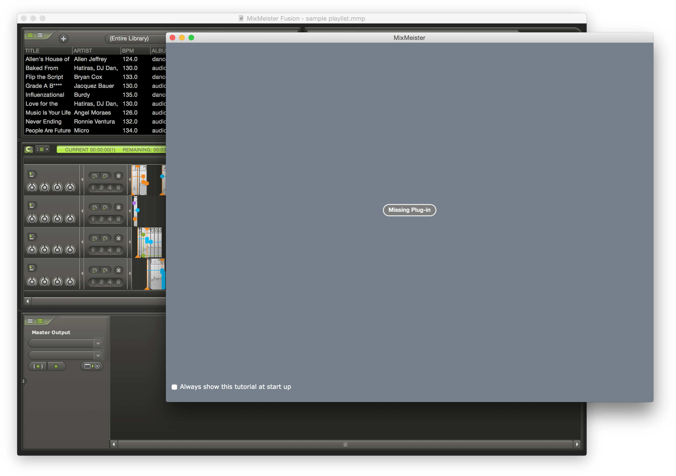 Rapidshare Mixmeister Fusion Free - Mixmeister Studio (2900x2052), Png Download
