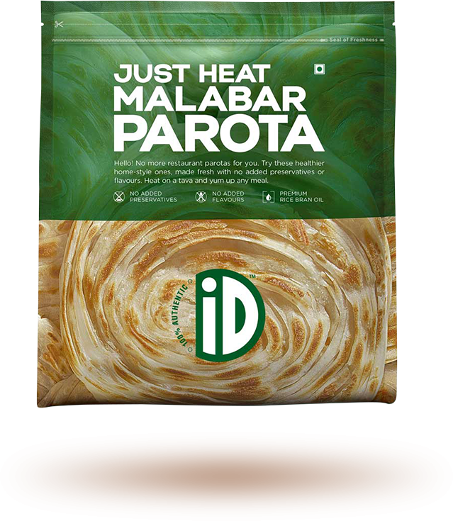 Just Heat Malabar Parota - Just Heat Malabar Paratha (639x735), Png Download