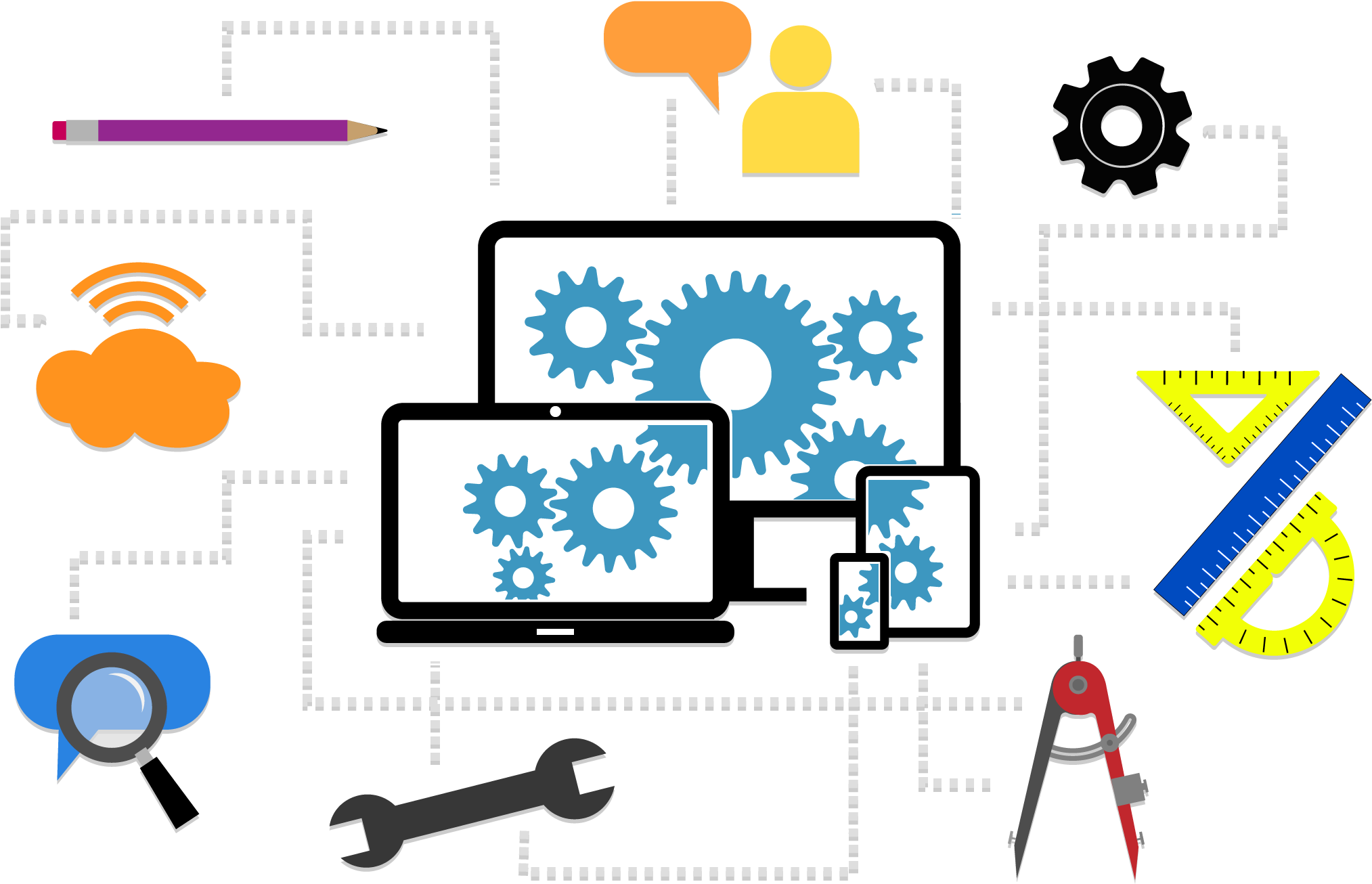 Flash Presentations - Web Design (2100x1400), Png Download