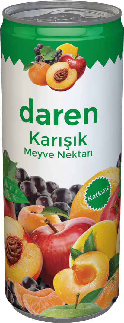 Mixed Fruit Nectar 250ml - Punch (687x1108), Png Download