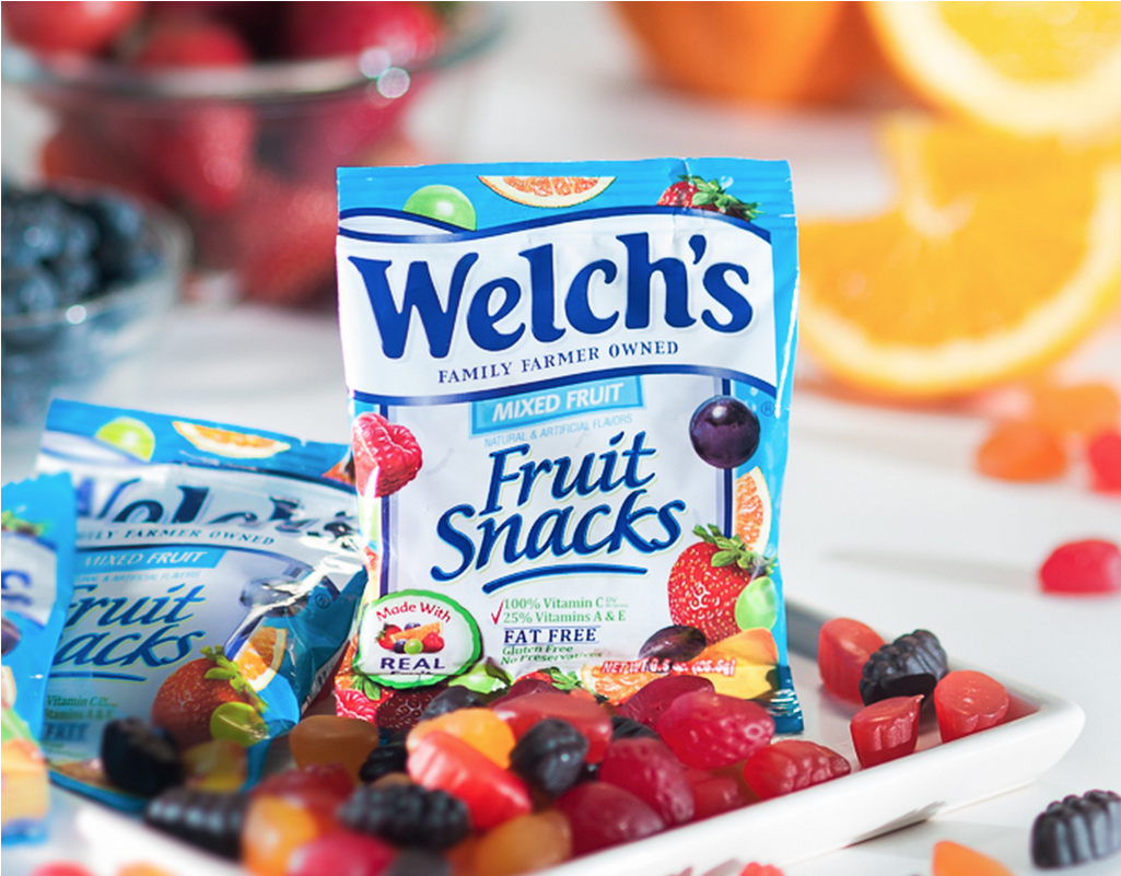Fruit Snacks - Welch's Fruit Snacks (1024x1024), Png Download