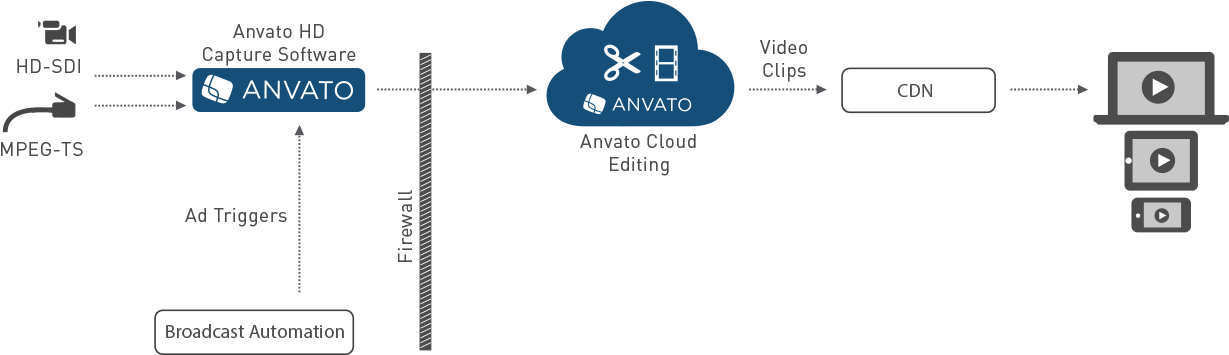 Live-diagram - Google Dynamic Ad Insertion (1236x356), Png Download