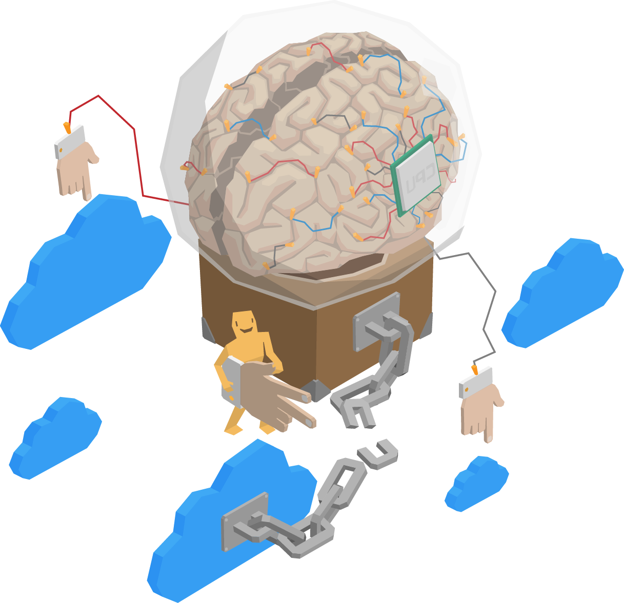 Avoid Vendor Lock‑in - Diagram (1217x1177), Png Download