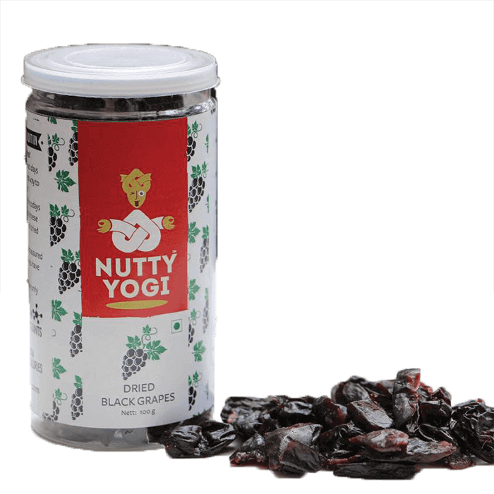 Nutty Yogi Dried Black Grapes - Dry Fruit Tin Png (700x700), Png Download