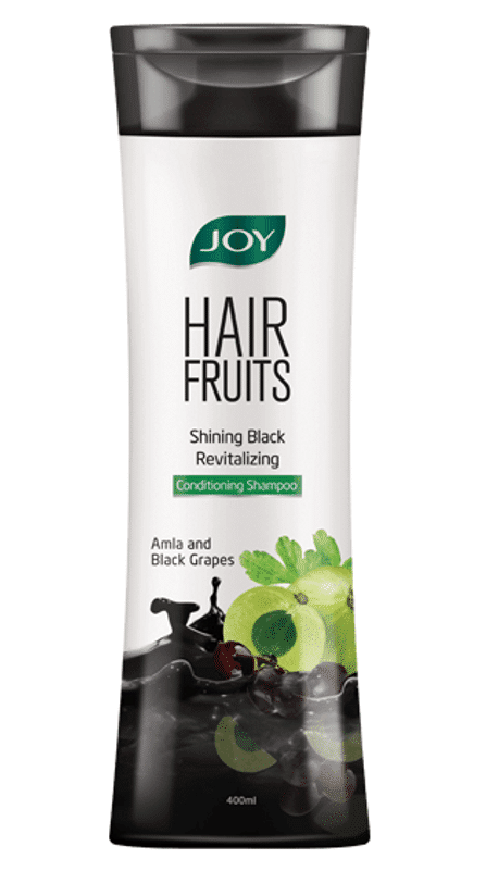 Buy Joy Hair Fruits Shining Black Revitalizing Amla - Joy Hair Fruits Shampoo (800x800), Png Download
