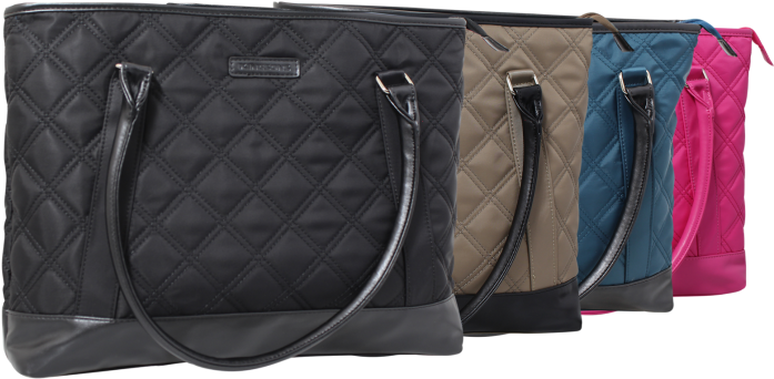 6 Inch Vogue Series Ladies Bag Coffee - Kingsons Ladies Laptop Bag (700x700), Png Download