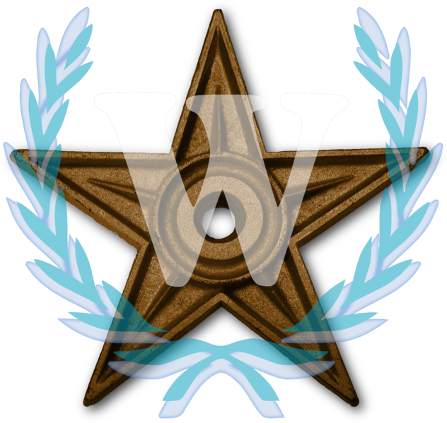 File - Wikiprojectbarnstar - Barn Star Png (632x599), Png Download