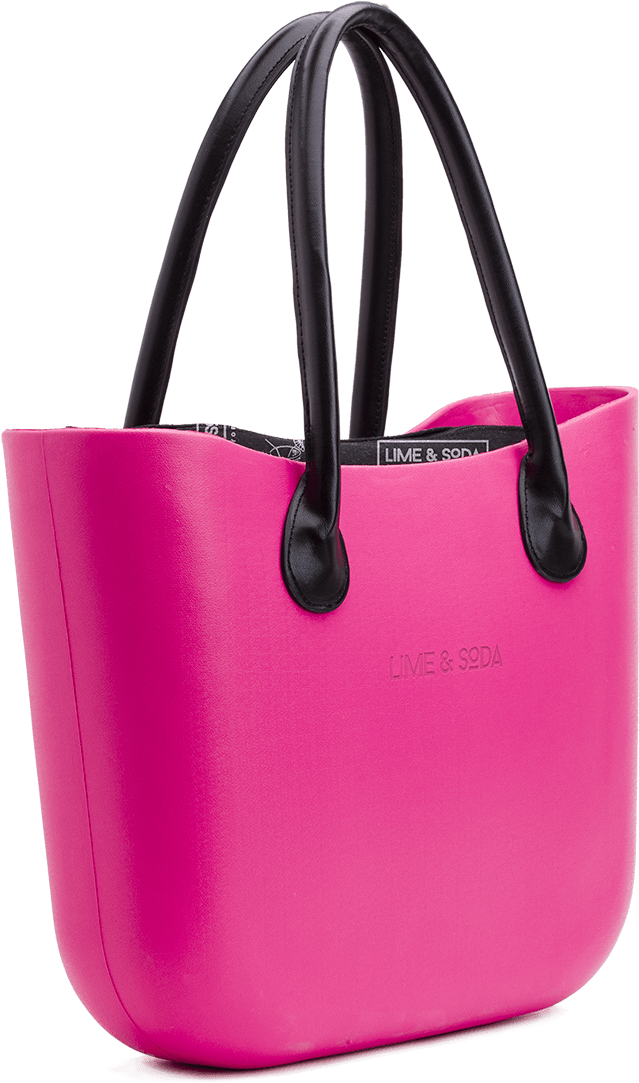 Lime & Soda Bolso Fucsia - Tote Bag (1015x1464), Png Download