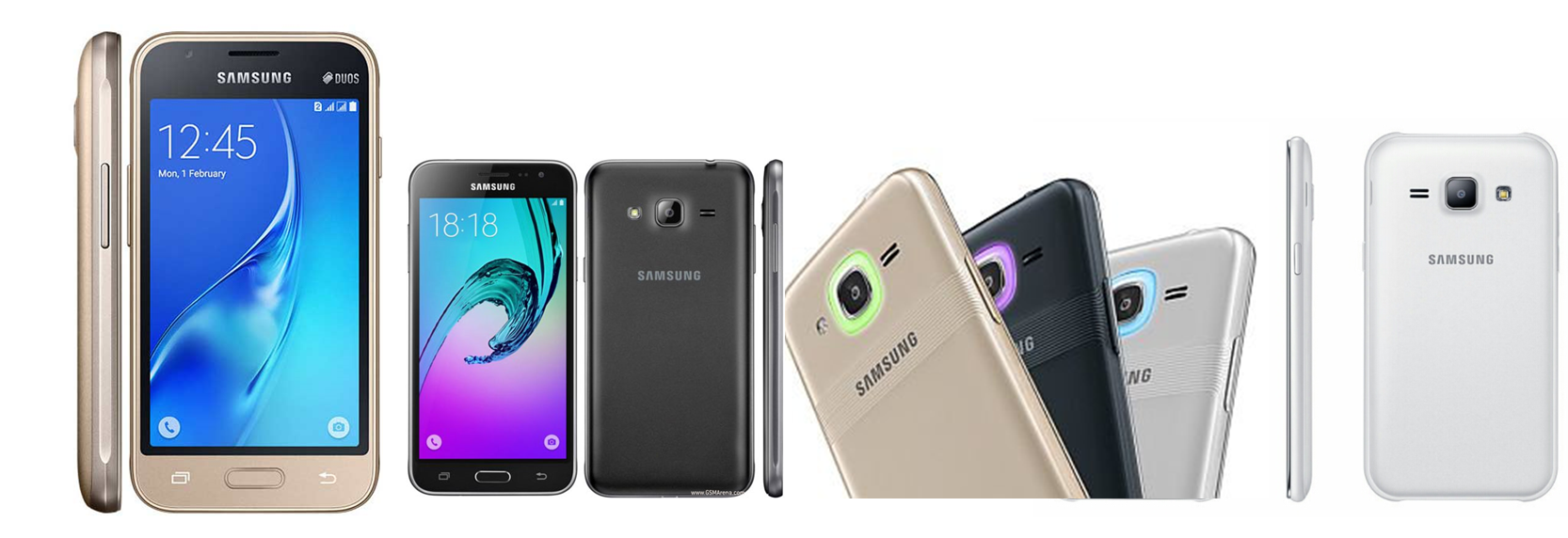 Galaxy J Series - Samsung J Series Png (1666x572), Png Download