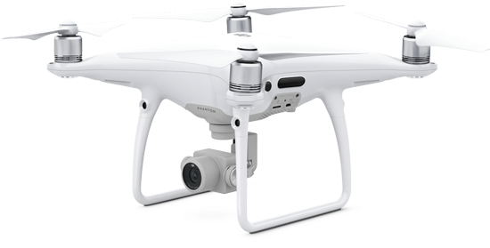 Dji Phantom 4 Pro - Helicam 4k (600x600), Png Download