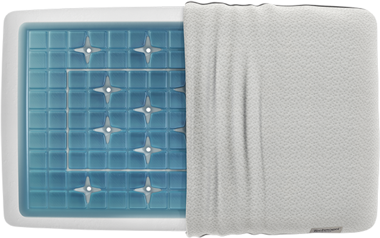 Technogel Deluxe Pillow (1500x1500), Png Download