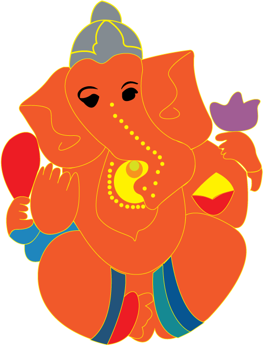 Flat Colors - Illustration (595x842), Png Download