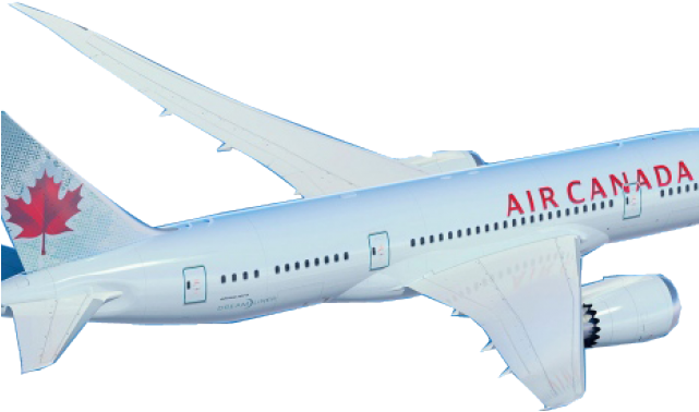 Flight Clipart Air Canada - Boeing 767 (640x480), Png Download