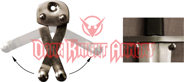 Zoom - Sword Wall Mount Uk (614x614), Png Download