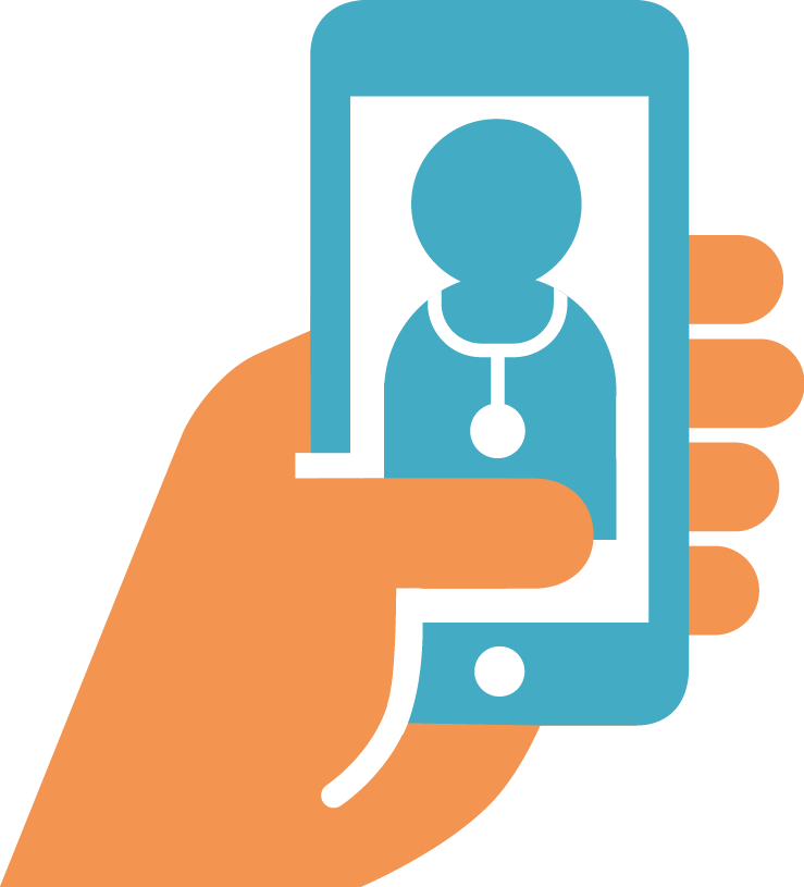 Click For Help Online With Askmygp - Doctor Appointments Icon (739x815), Png Download