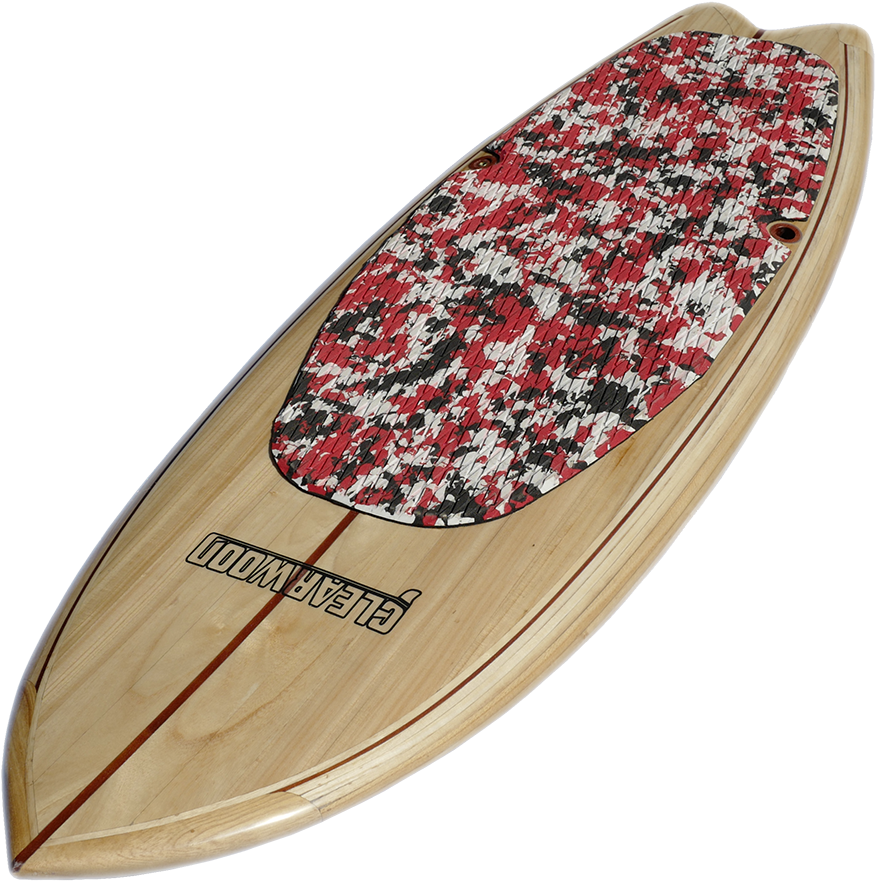 Clearwood Paddleboard's Knee Board - Surfboard (1000x1000), Png Download