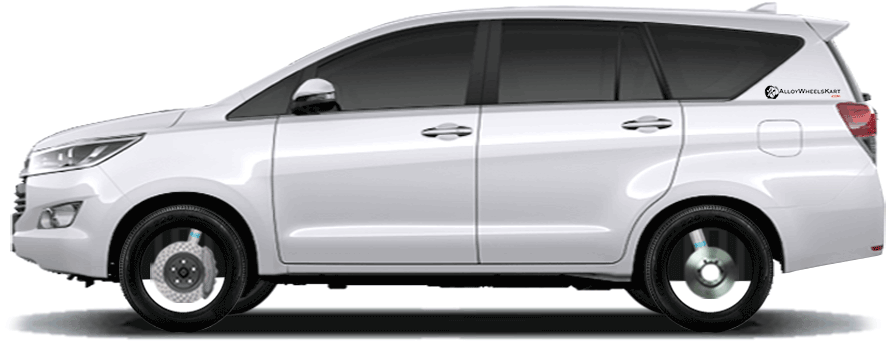 Innova Crysta - Innova Crysta Alloy Wheels (988x350), Png Download