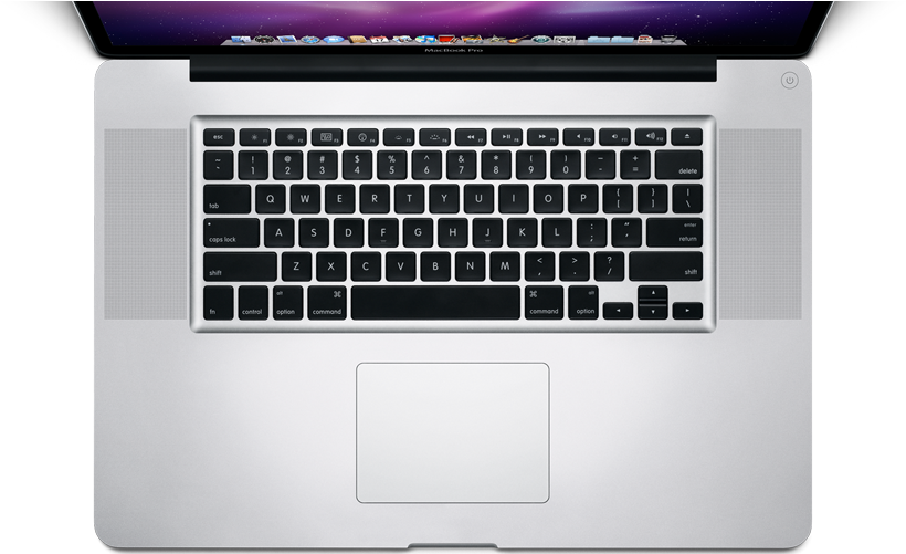 Apple Macbook Pro 17 Inch 2010-04 - Macbook Pro (920x538), Png Download
