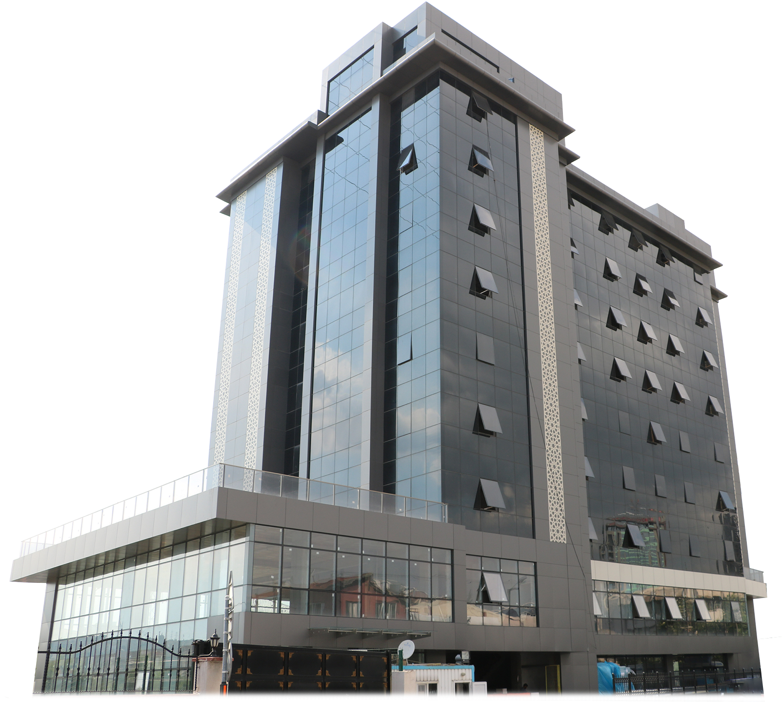 Bulding - Commercial Building (1604x1460), Png Download