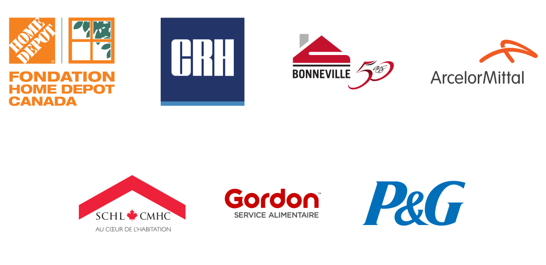 Logos Partenaires Grands Partenaires - Home Depot (1121x544), Png Download