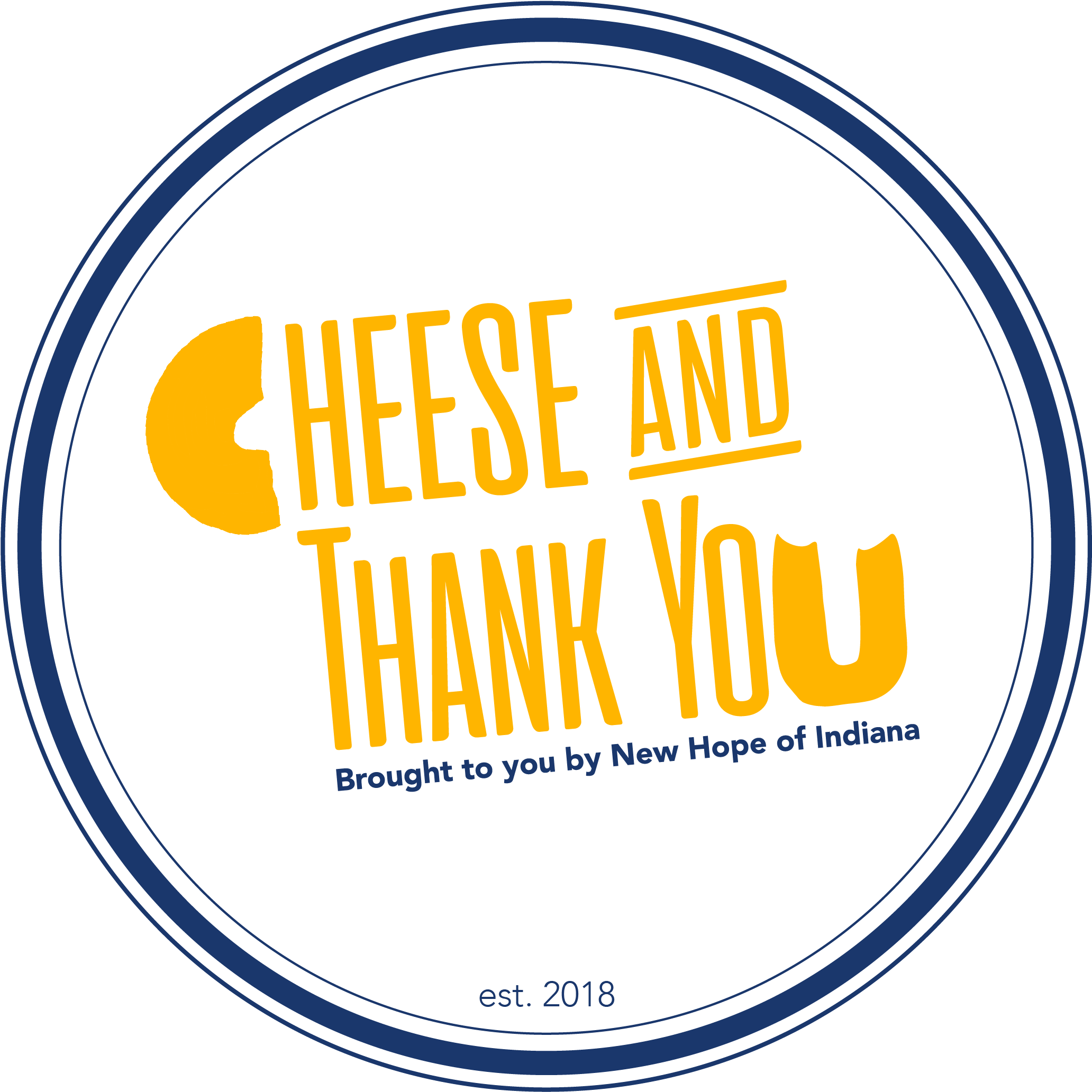 Cheese And Thank You - Circle (2334x2334), Png Download