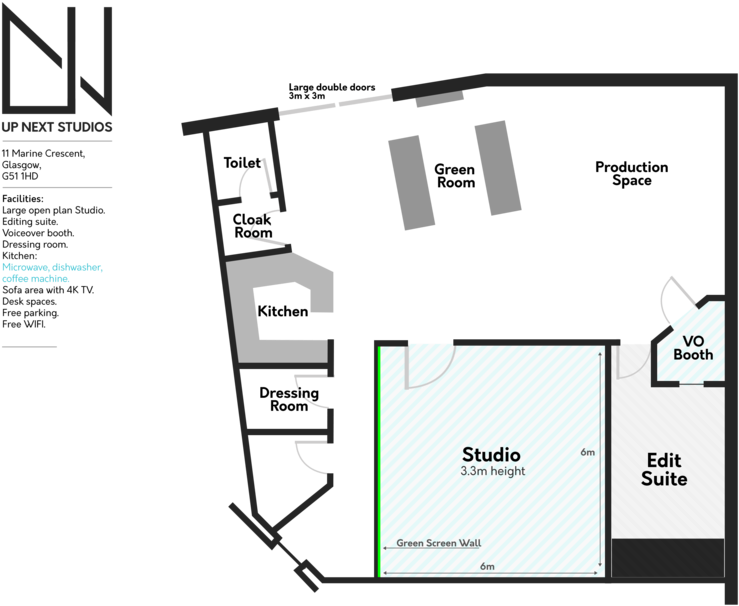 Uns Plan - Floor Plan (1000x707), Png Download