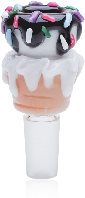 Ice Cream Cone - 14mm Slide Cone Bowl (800x800), Png Download