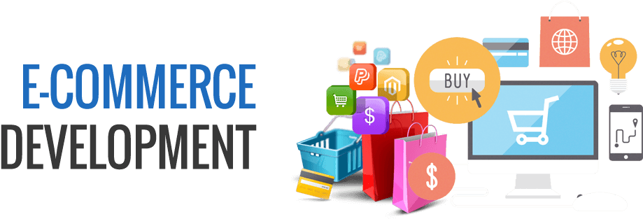 Ecommerce Website Development India (1189x330), Png Download