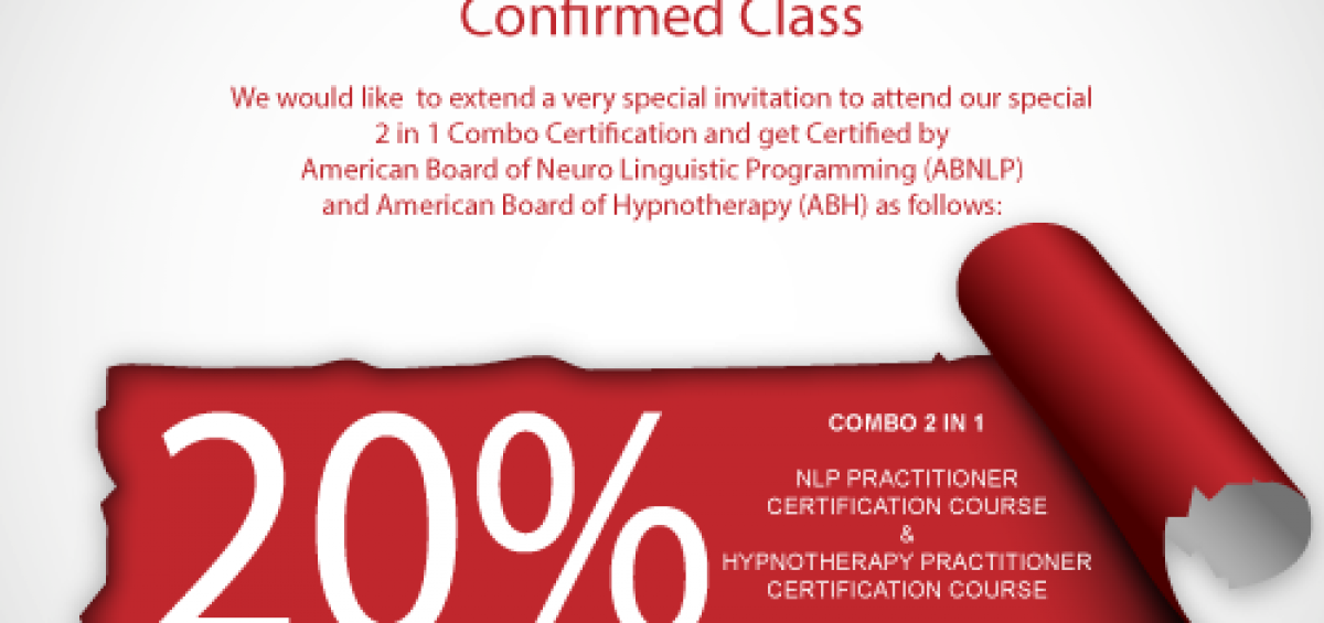 Confirmed Class With Special Early Bird Offer Of 20% - Comfort (1200x565), Png Download