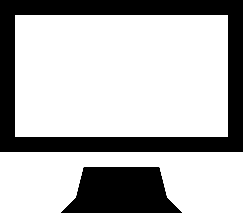 Display Screen Monitor Computer Desktop Pc Comments - Display Device (980x858), Png Download