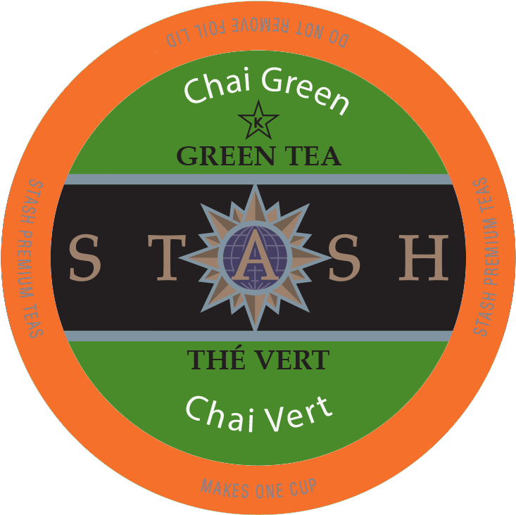 Stash Chai Green Tea, K-cup - Green Tea Chai Tea (900x900), Png Download
