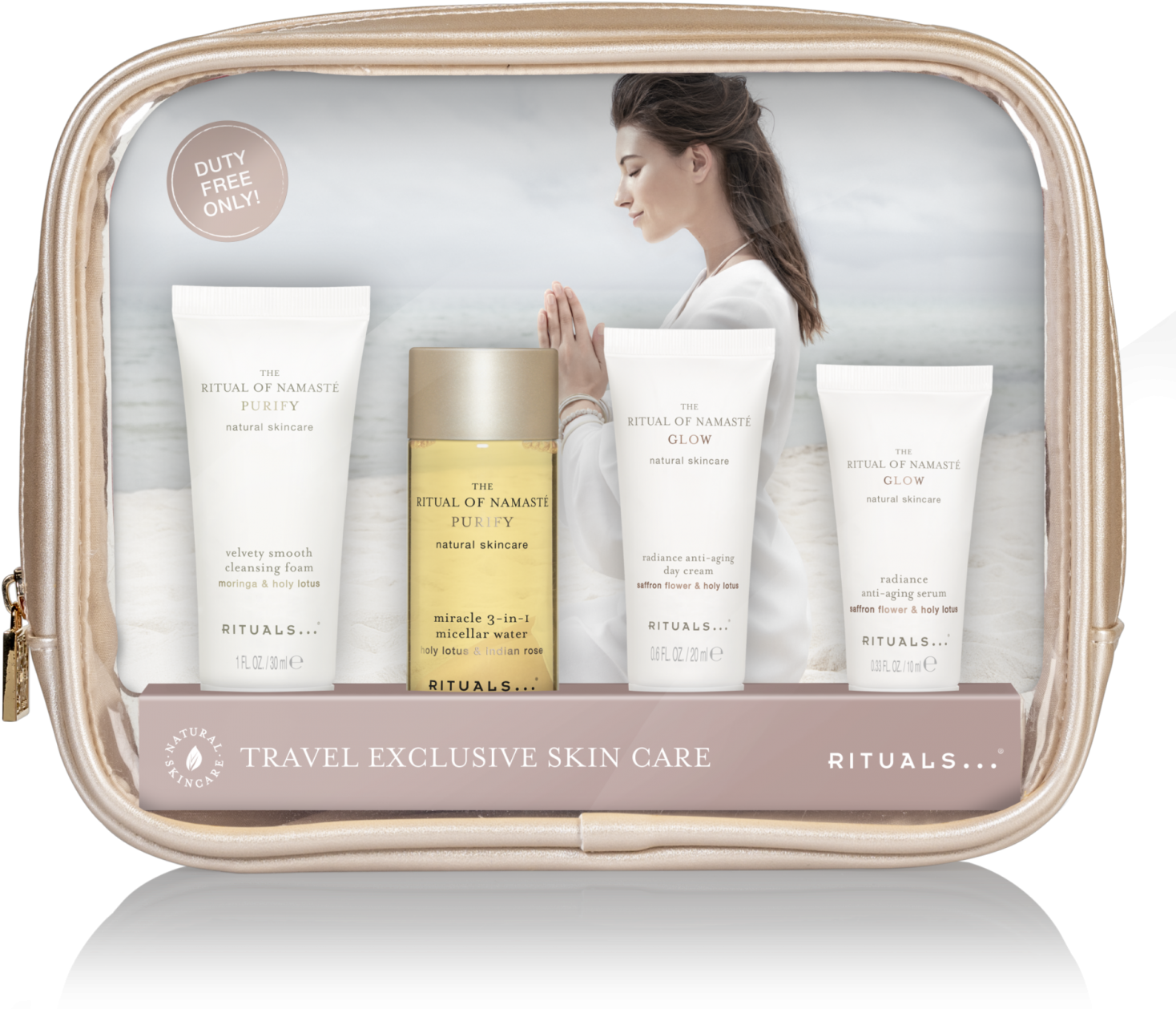 Rituals's Travel Retail Exclusive Namasté Face Care - Hairstyling Product (1529x1600), Png Download