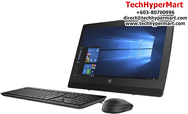 Hp Proone 400 G3 2vw07pa Aio 20 Inch Desktop Pc - Hp Proone 400 G3 (671x528), Png Download