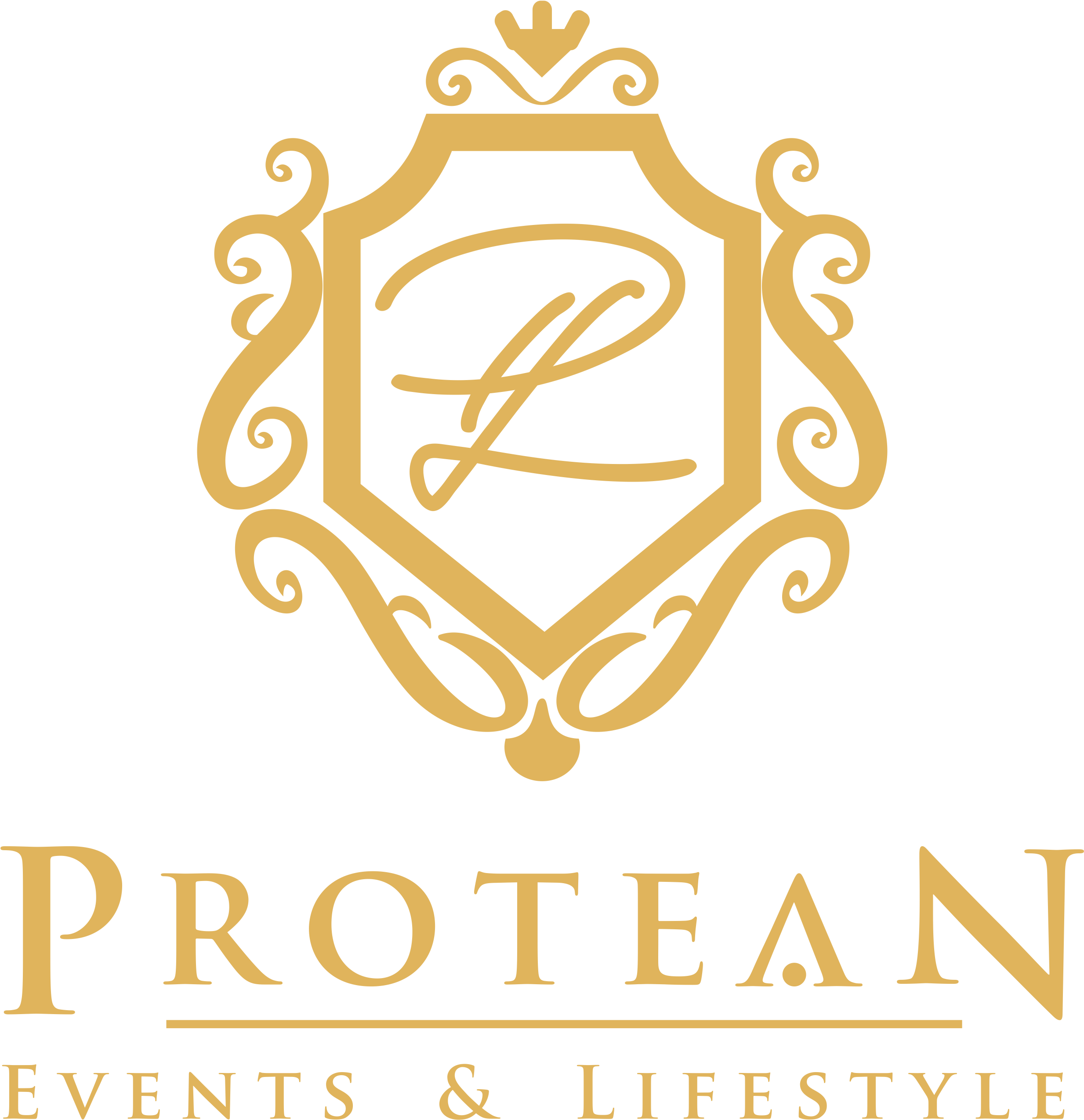 The Protean Arch Logo - Emblem (6494x2704), Png Download