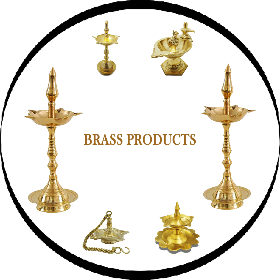 Our Brass Products Collections - Deepa Puja (1000x1000), Png Download