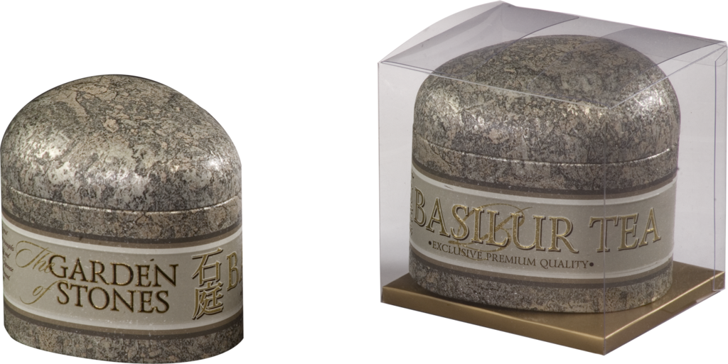 Basilur Garden Of Stones Gift Tin - Bronze Sculpture (1024x513), Png Download