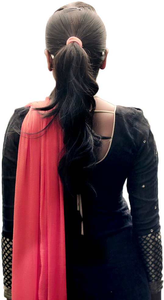 Girl Back Png Hd (768x948), Png Download