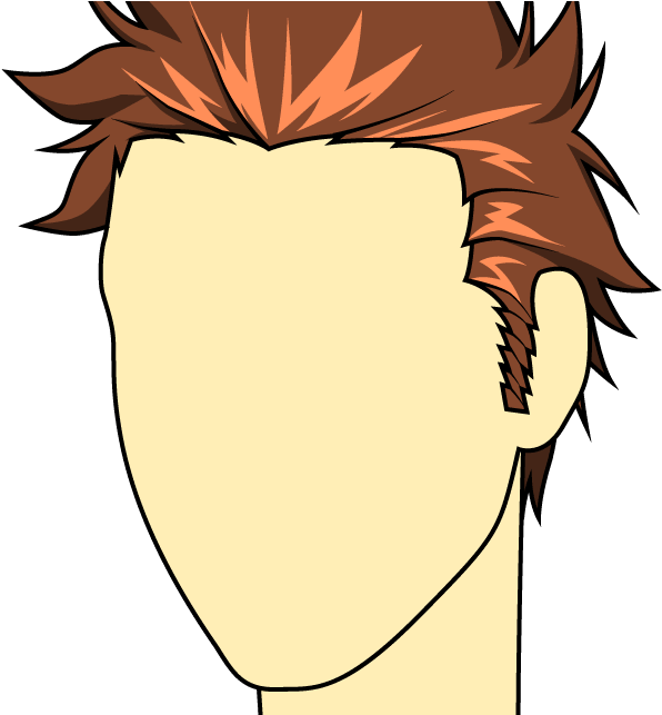 How To Draw Male Hairstyle - Cartoon (1000x642), Png Download