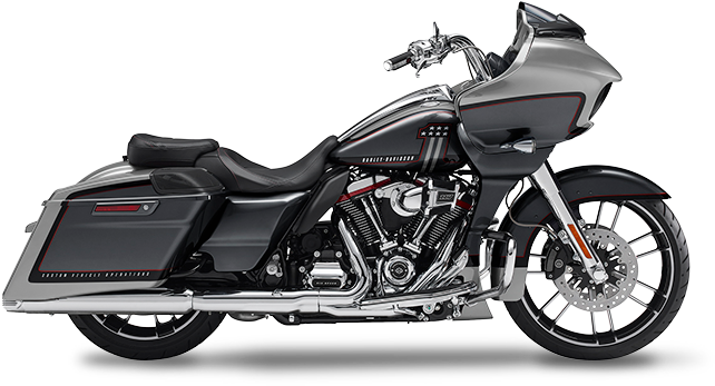 2019 Harley-davidson ® Cvo™ Road Glide® - Mako Shark Fade Cvo Road Glide (853x435), Png Download