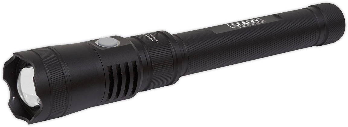 Details About Sealey Led450 Large Aluminium Torch Flashlight - Flashlight (1200x1200), Png Download