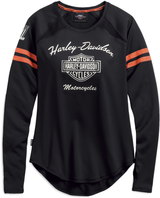 Women's Performance Top With Coolcore Technology - Harley Davidson (690x690), Png Download